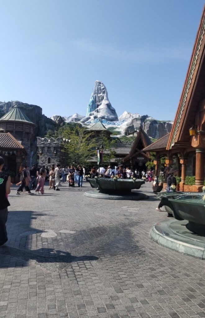 ディズニーシー ファンタジースプリングス 新エリアの風景 子連れ旅行